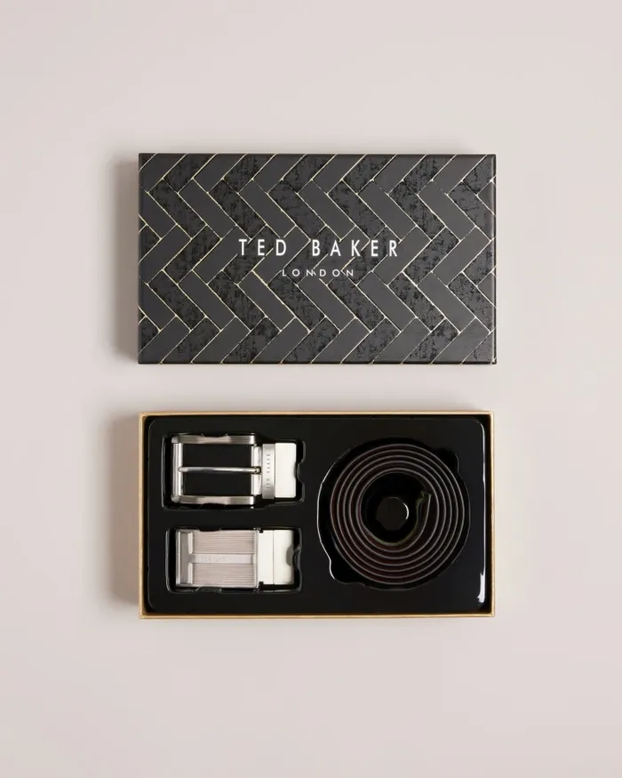 Men NEWBEY 8211 Belt In A Box Black Ted Baker Belts