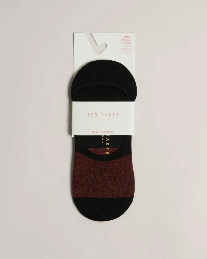 Men NOSOCK 8211 Invisible Socks Black Ted Baker Socks