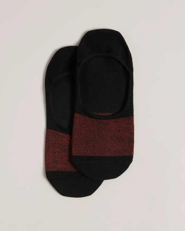 Men NOSOCK 8211 Invisible Socks Black Ted Baker Socks
