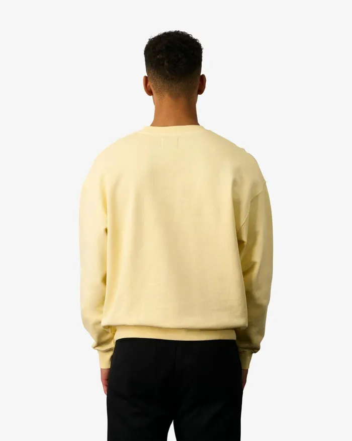 Men Organic Oversized Crew Oxblood Red Colorful Standard Crewneck Sweatshirts