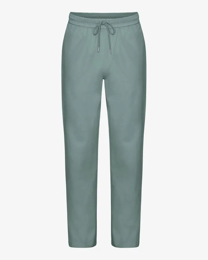 Men Organic Twill Pants Steel Blue Colorful Standard Pants