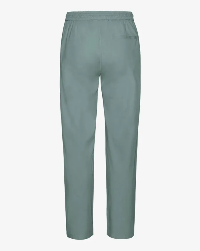 Men Organic Twill Pants Steel Blue Colorful Standard Pants