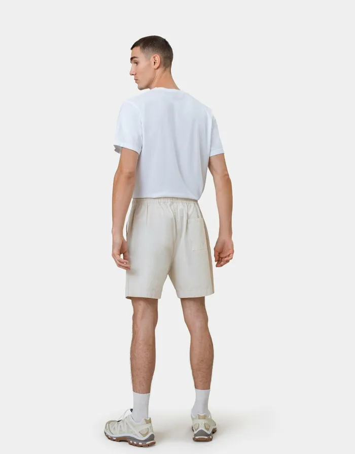 Men Organic Twill Shorts Soft Yellow Colorful Standard Shorts