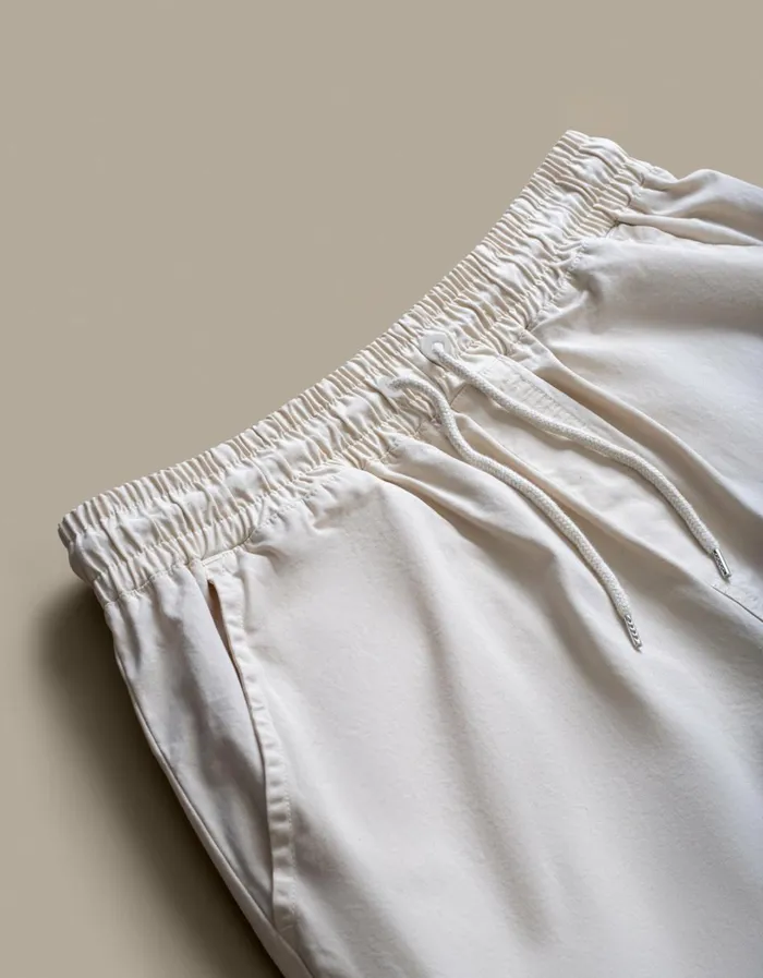 Men Organic Twill Shorts Soft Yellow Colorful Standard Shorts