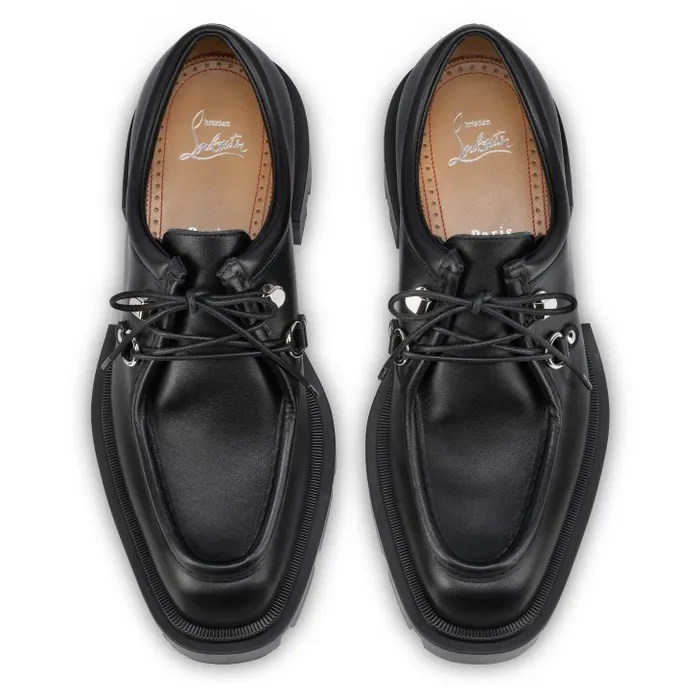 Men Our Pabelito Derbies 8211 Calf Leather 8211 Black Christian Louboutin Loafers and Moccasins