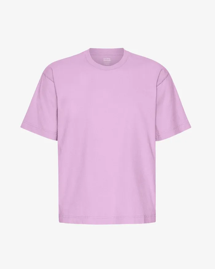 Men Oversized Organic TShirt Cherry Blossom Colorful Standard TShirts