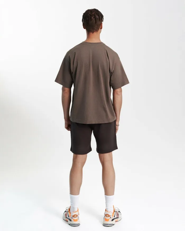 Men Oversized Organic TShirt Oxblood Red Colorful Standard TShirts