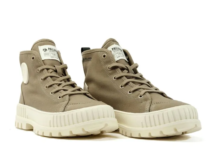 Men PALLASHOCK ORGANIC 2 Dusky Green PALLADIUM Sneakers