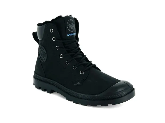 Men PAMPA SPORT CUFF WPS Blackblack PALLADIUM Boots Men PAMPA SPORT CUFF WPS Blackblack PALLADIUM Boots