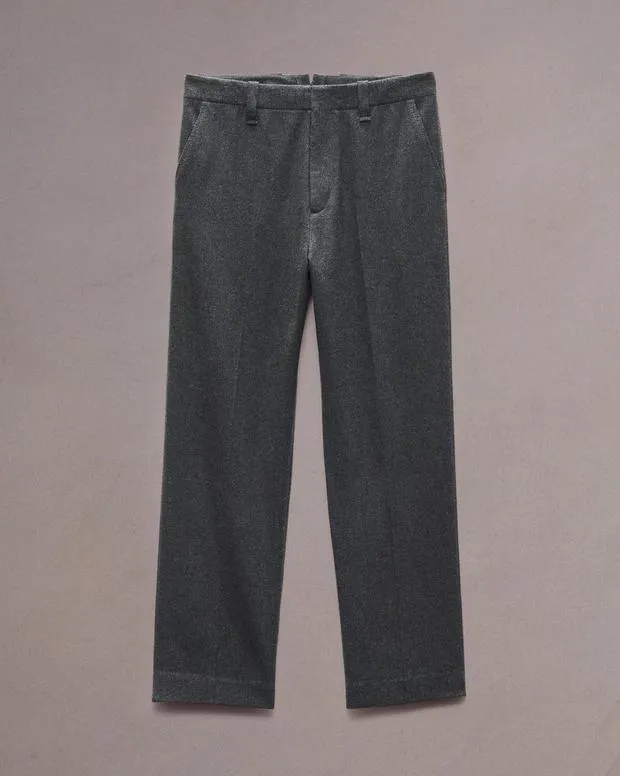 Men Pants Rag and Bone Bradford Flannel Pant Heather Grey