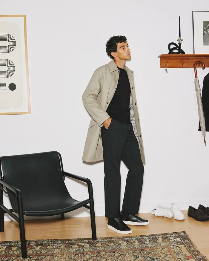Men Pants Theory Relaxed Pant In Gabardine Light Pavement