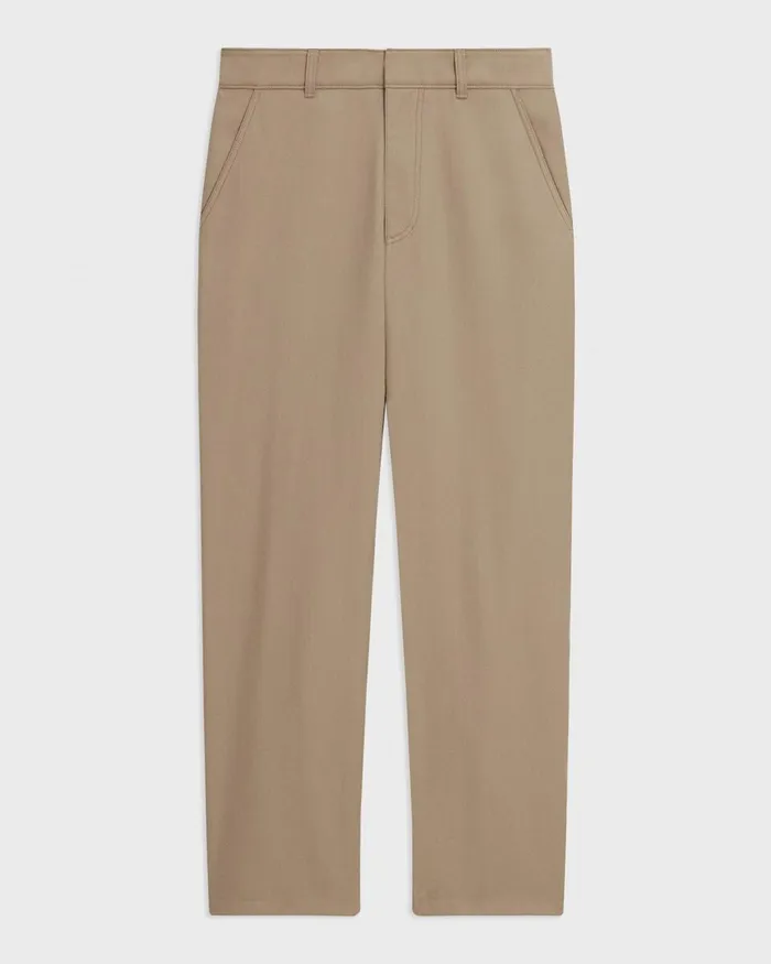 Men Pants Theory Relaxed Pant In Gabardine Light Pavement