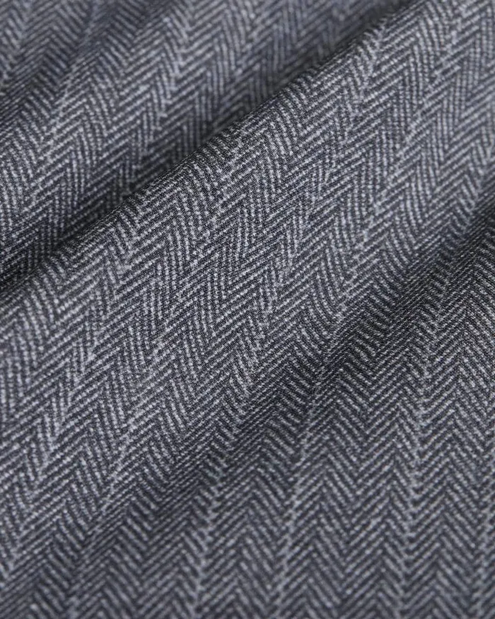 Men Pants Theory Zaine Pant In Herringbone Precision Ponte Grey Melange