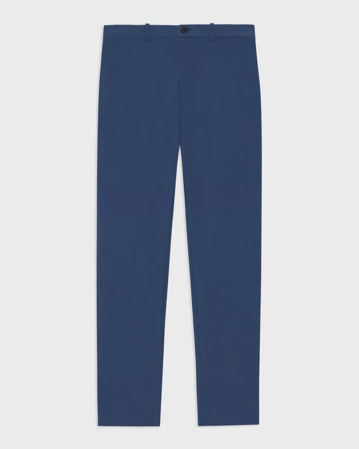Men Pants Theory Zaine Pant In Precision Ponte Deep Atlantic