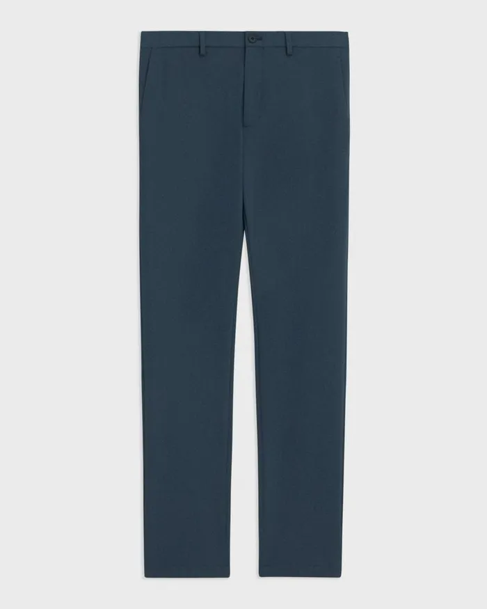 Men Pants Theory Zaine Pant In Precision Ponte Deep Sea Blue