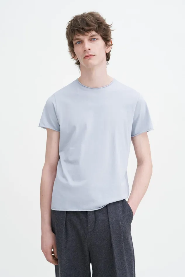 Men Roll Neck Tee Thunderstorm Filippa K TShirts