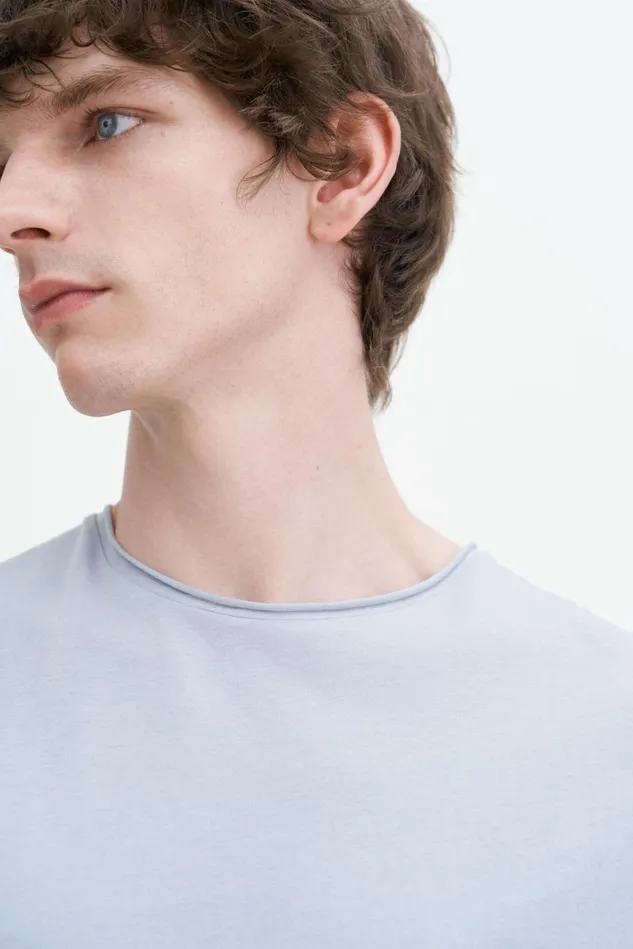Men Roll Neck Tee Thunderstorm Filippa K TShirts