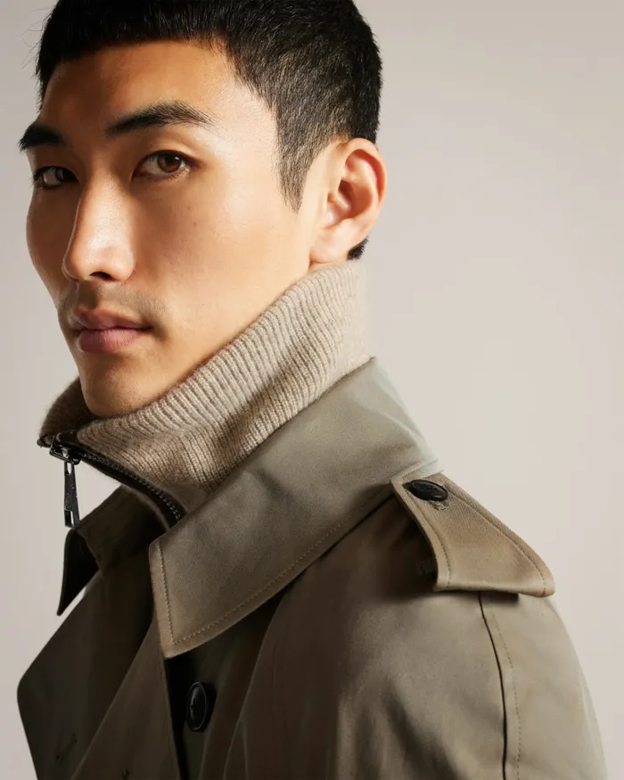 Men ROTHLEY 8211 Classic Trench Coat Khaki Ted Baker Coats and Jackets Men ROTHLEY 8211 Classic Trench Coat Khaki Ted Baker Coats and Jackets