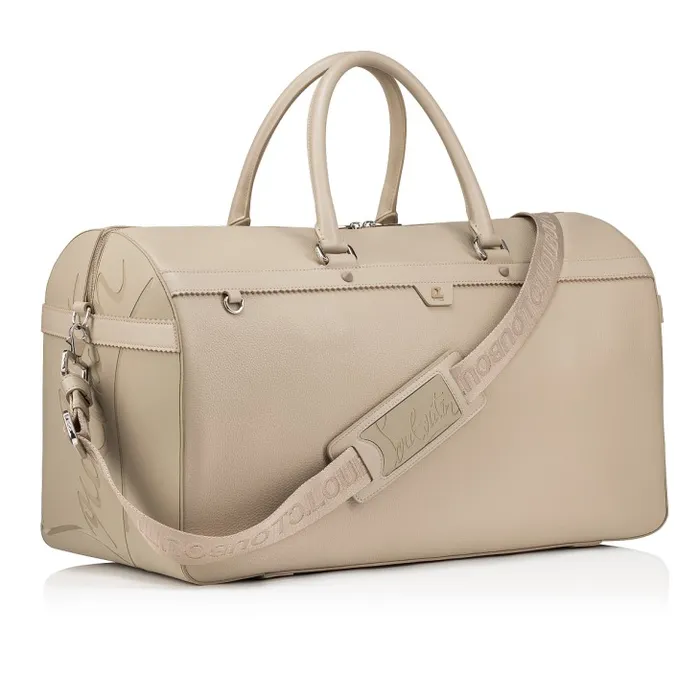 Men Ruisbuddy Messenger Bag 8211 Calf Leather And Rubber 8211 Saharienne Christian Louboutin Travel Bags