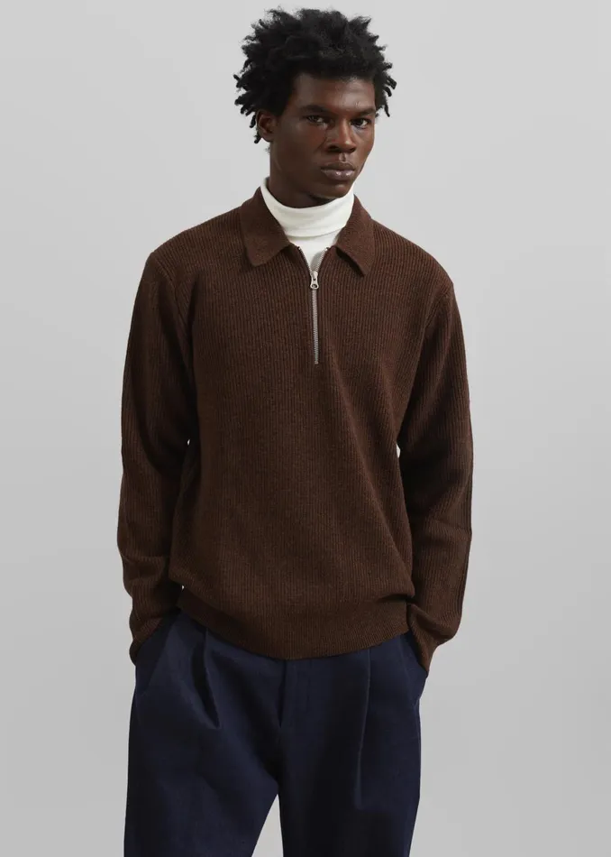 Men Samse Samse Saisaks Hz Polo 8211 Chocolate Torte The Frankie Shop Tops
