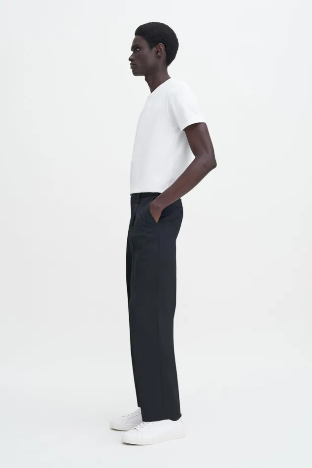 Men Samson Wool Trousers Black Filippa K Trousers