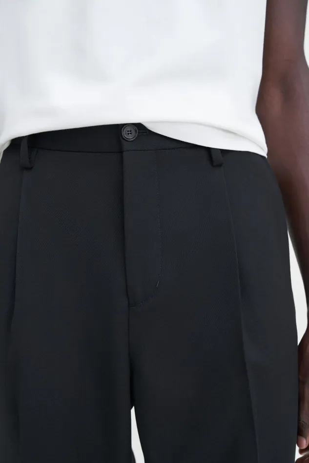 Men Samson Wool Trousers Black Filippa K Trousers