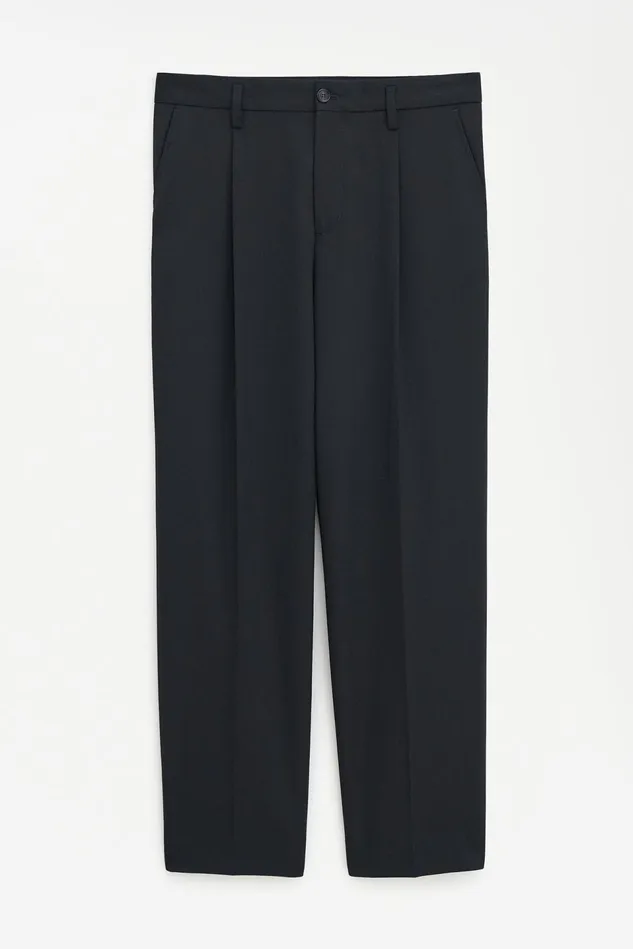 Men Samson Wool Trousers Black Filippa K Trousers