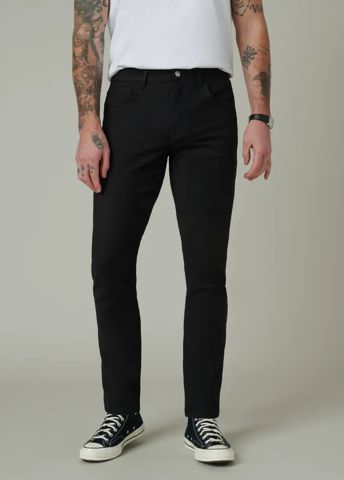 Men Slim Skinny Joe8217s Jeans THE AIRSOFT ASHER Black