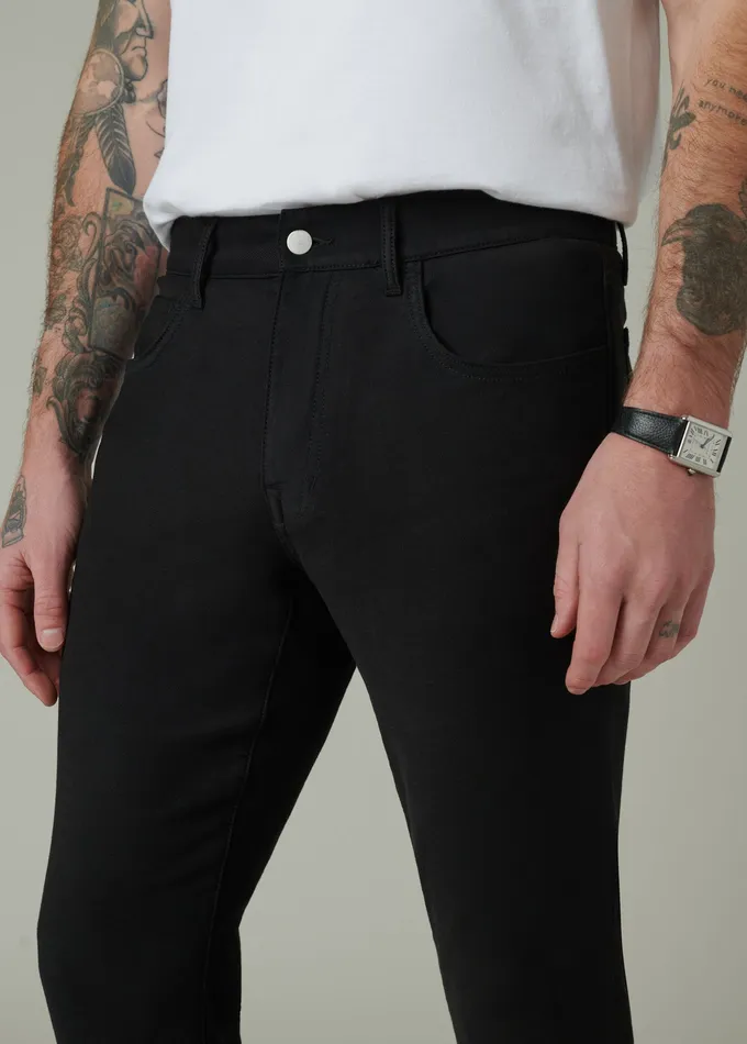 Men Slim Skinny Joe8217s Jeans THE AIRSOFT ASHER Black