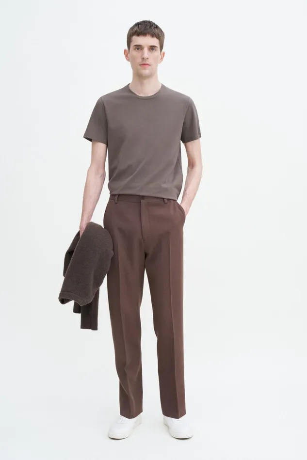 Men Stretch Cotton Tee Dark Sage Filippa K TShirts
