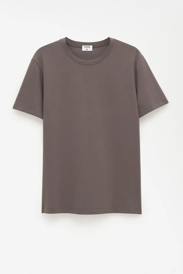 Men Stretch Cotton Tee Dark Sage Filippa K TShirts