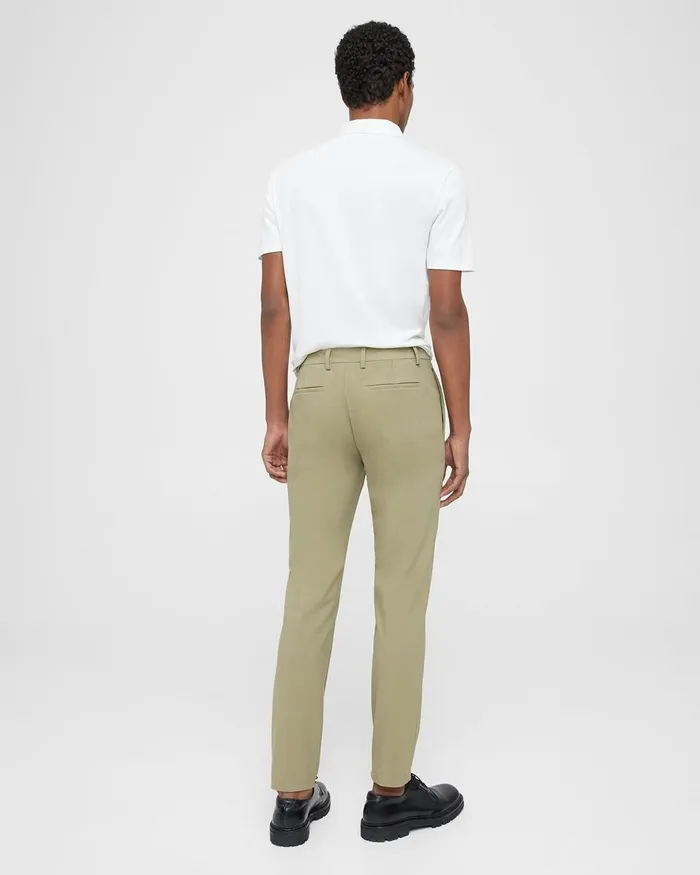 Men Suits Theory Zaine Pant In Precision Ponte Light Olive
