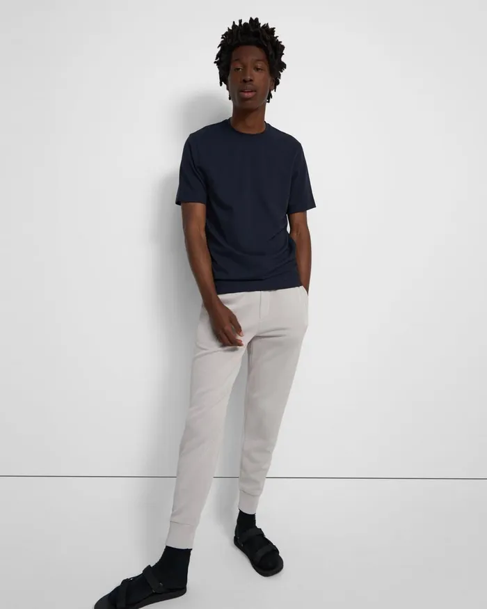 Men TShirts Polos Theory Ryder Tee In Relay Jersey Baltic