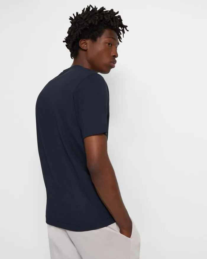 Men TShirts Polos Theory Ryder Tee In Relay Jersey Baltic