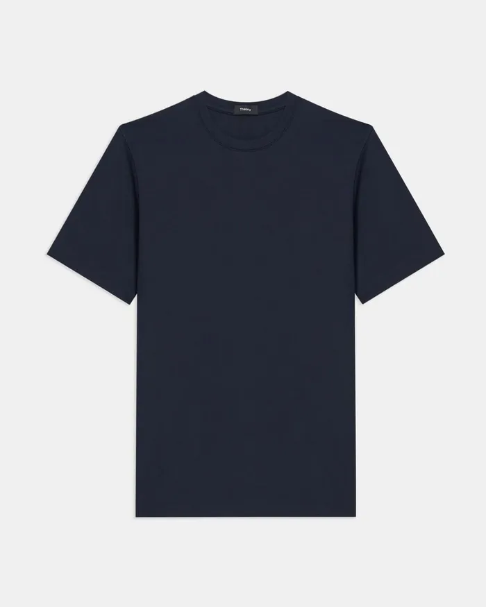 Men TShirts Polos Theory Ryder Tee In Relay Jersey Baltic
