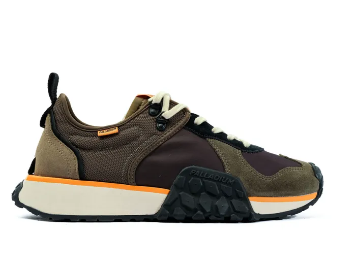 Men TROOP RUNNER Olive Nightblack PALLADIUM Sneakers