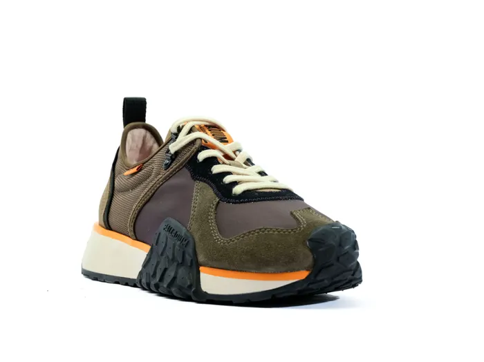 Men TROOP RUNNER Olive Nightblack PALLADIUM Sneakers