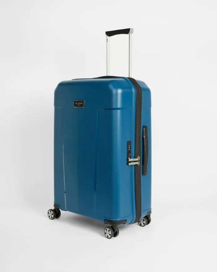 Men VACAI 8211 Flying Colours Medium Trolley Suitcase Blue Ted Baker Suitcases and Travel Bags