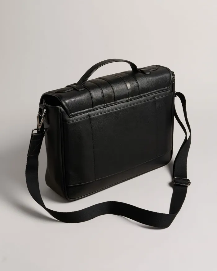 Men WAYVEES 8211 House Check PU Satchel Black Ted Baker Document Bags Men WAYVEES 8211 House Check PU Satchel Black Ted Baker Document Bags