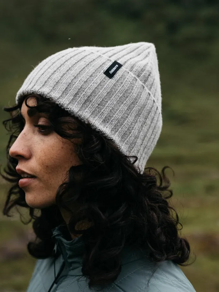 MenWomen Carrack Beanie Felt Grey Finisterre Hats and Beanies