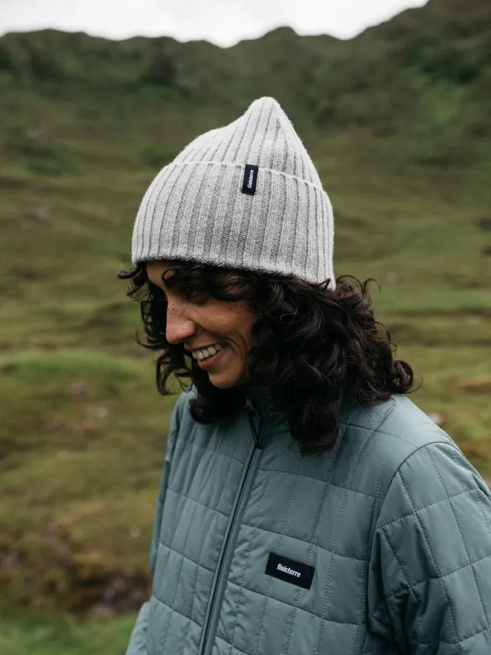 MenWomen Carrack Beanie Felt Grey Finisterre Hats and Beanies