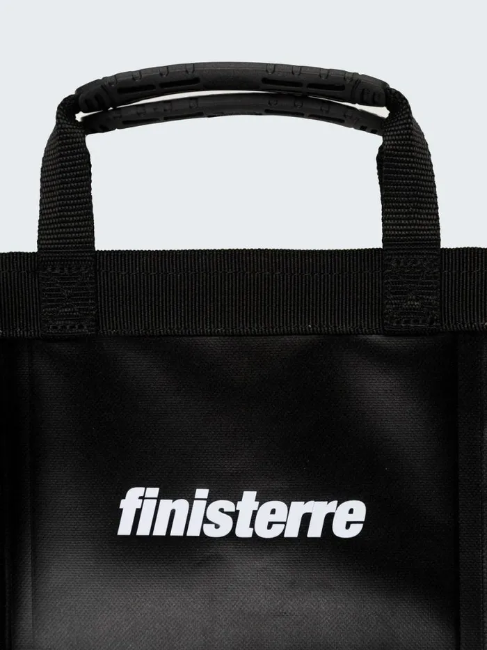 MenWomen Drift 35L Waterproof Tote Bag Black Finisterre Bags