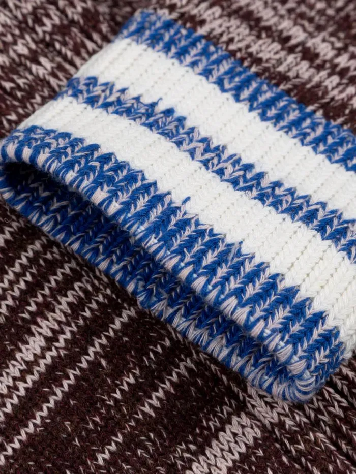 MenWomen Fenten Sock Black Cherry Multi Finisterre Socks