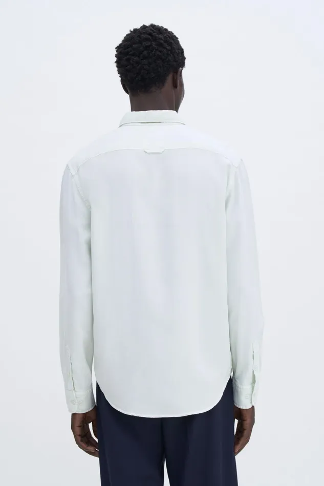 Men Zachary Shirt Pastel Green Filippa K Shirts