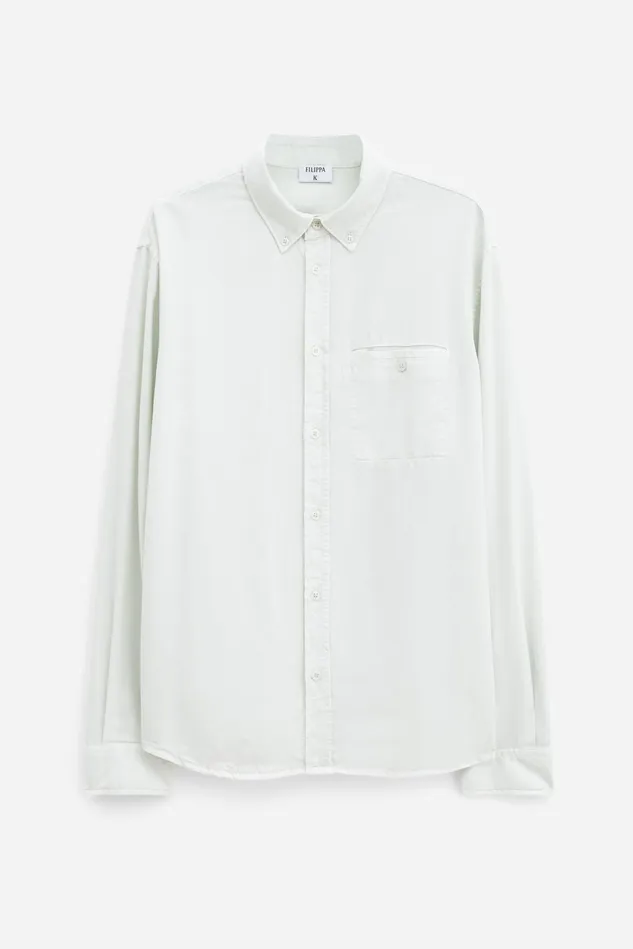 Men Zachary Shirt Pastel Green Filippa K Shirts