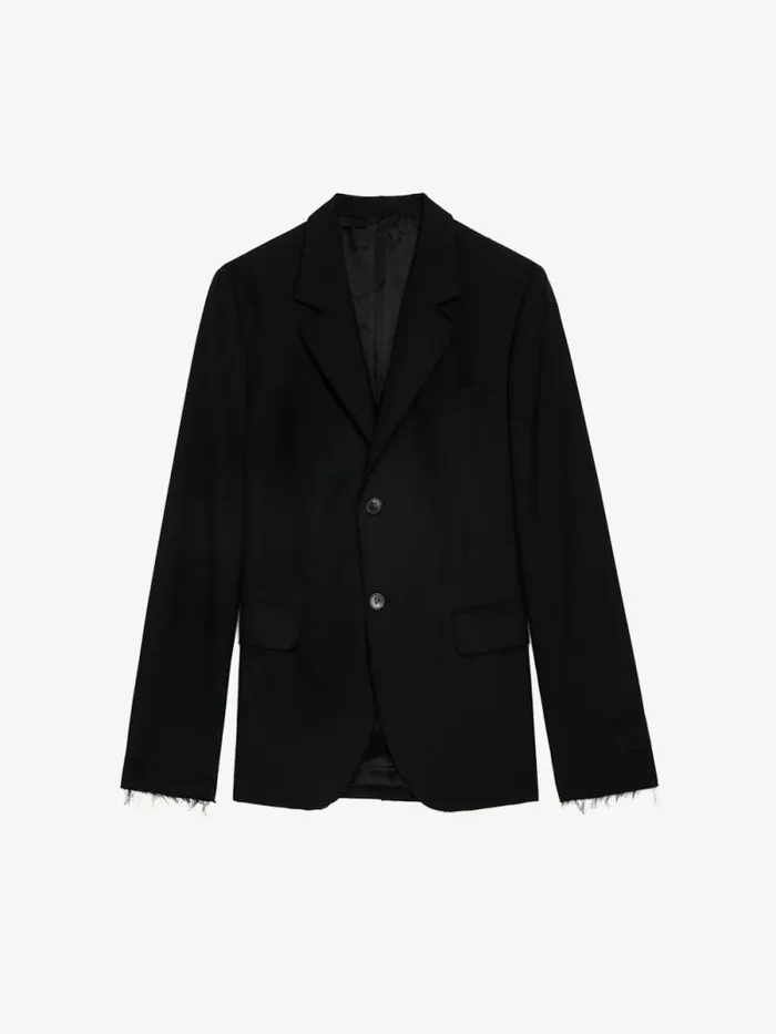 Men Zadig and Voltaire Jackets and Coats Blazer Vanilleh Black Men Zadig and Voltaire Jackets and Coats Blazer Vanilleh Black