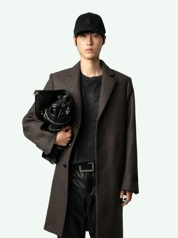 Men Zadig and Voltaire Jackets and Coats Marlyh Coat Land