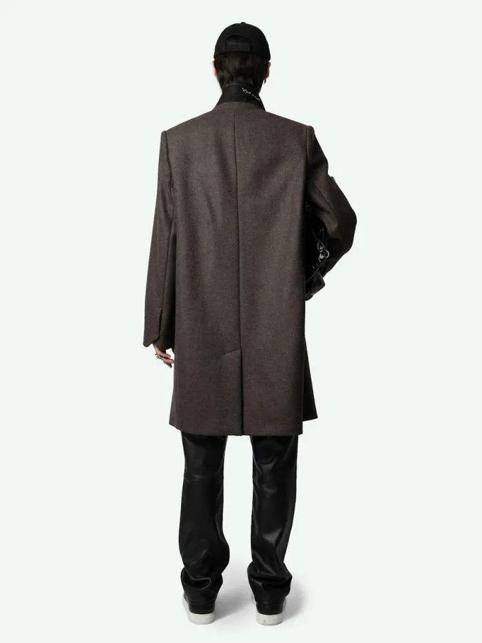 Men Zadig and Voltaire Jackets and Coats Marlyh Coat Land