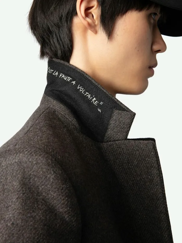 Men Zadig and Voltaire Jackets and Coats Marlyh Coat Land