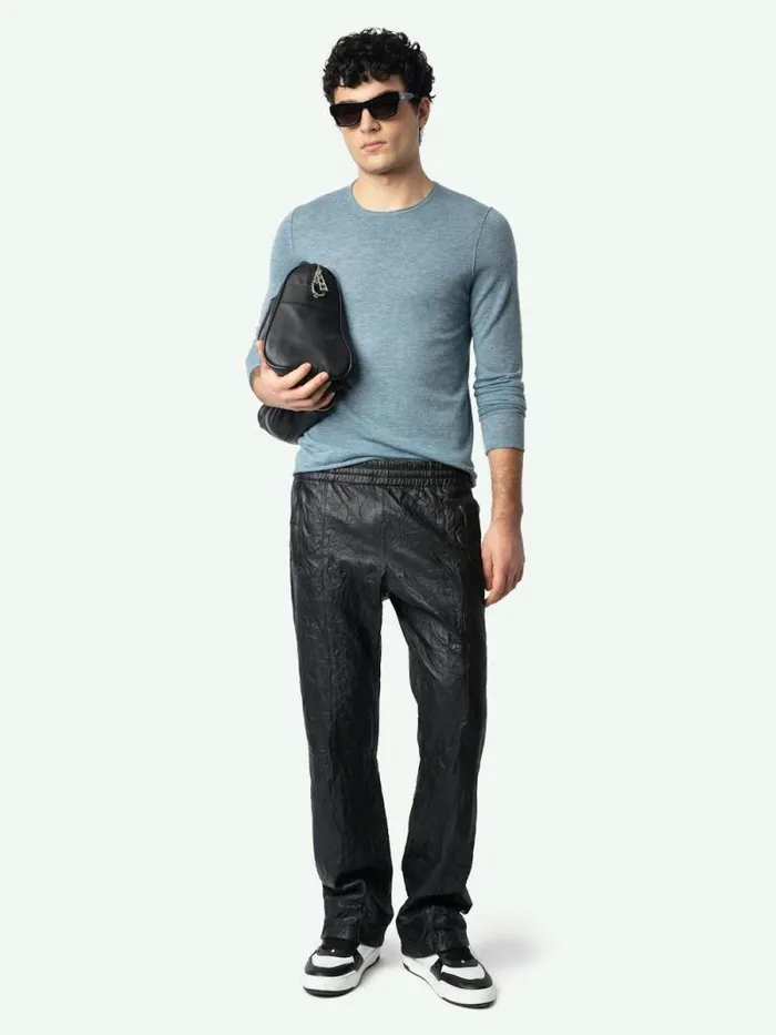 Men Zadig and Voltaire Sweaters and Cardigans Teiss Cashmere Sweater Stormy